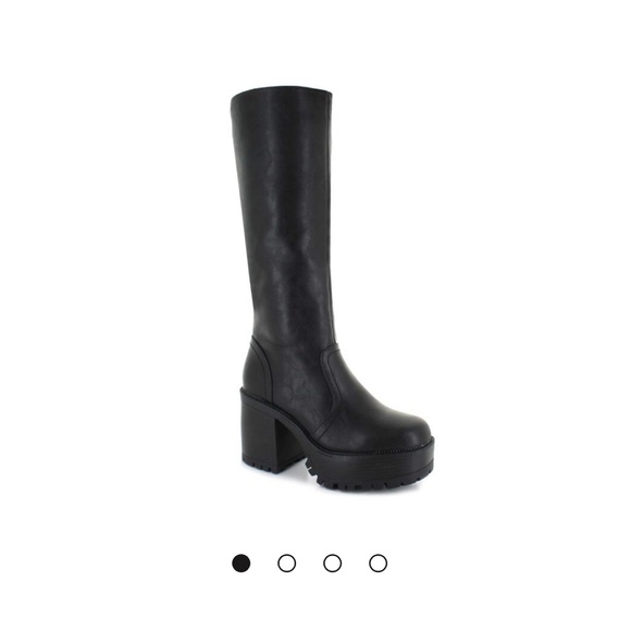 UNIONBAY Shoes - Brand new Union Bay Patricia platform black knee high boots women’s size 6 1/2.